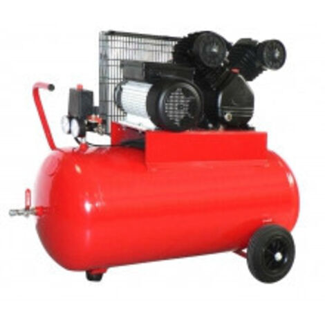 Compresseur D'air à Huile 100 Litres - 10 Bars - 3 Cv - Outifrance
