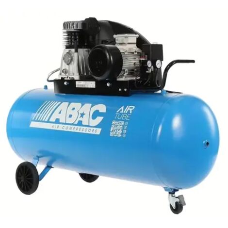 Compresseur d'air à piston 4 CV triphasé 150 litres ABAC
