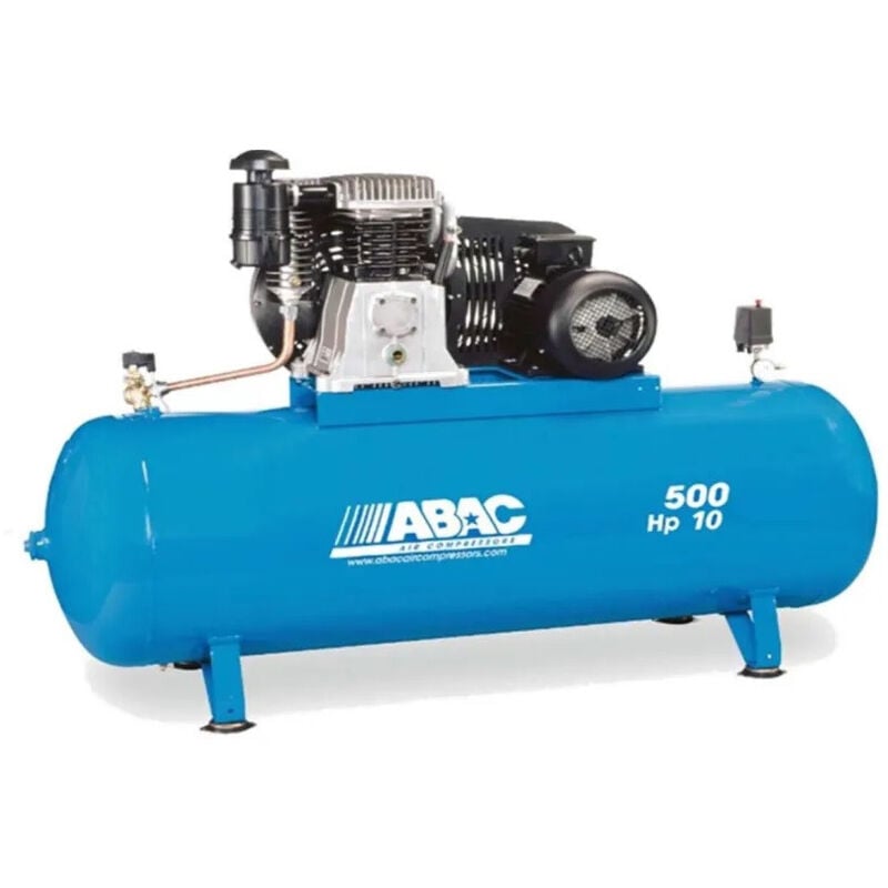 Compresseur d'air à piston Abac B7000F/500 ft 10 et horizontal fixe 10ch 500L