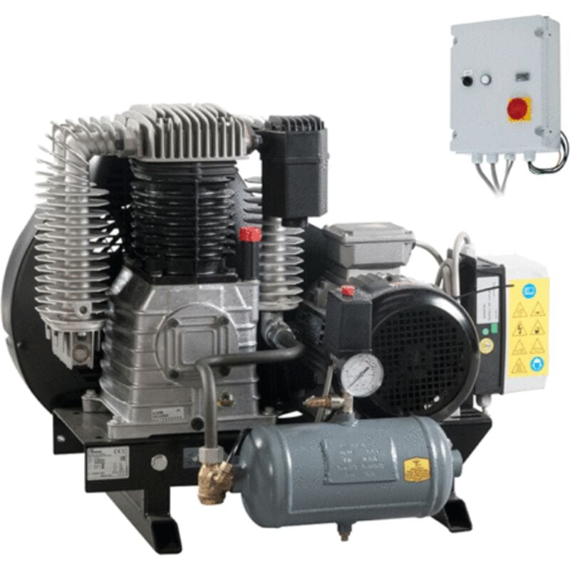 Nu Air - compresseur d'air a piston triphase sur plateau K50/BF15 sd nuair