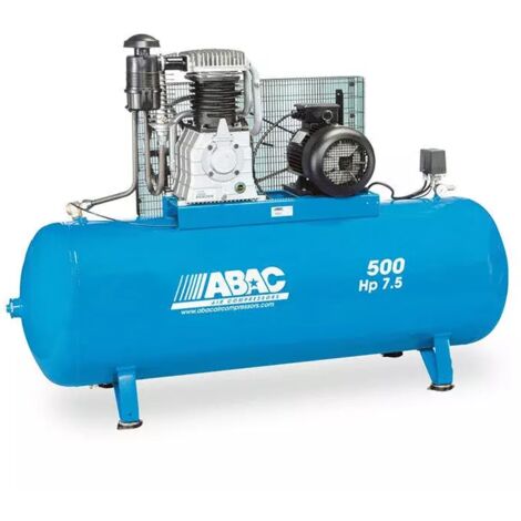Compresseur d'air ABAC marche lente 500 litres 10 CV