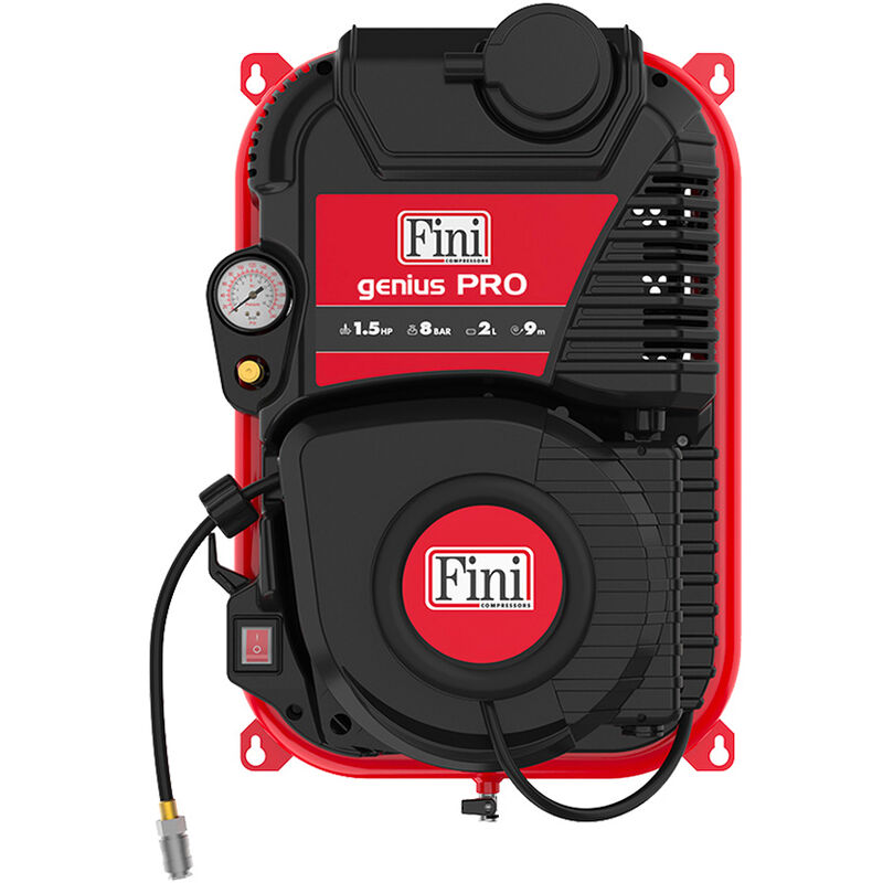 Fini - Compresseur d'air avec enrouleur Genius Pro 230/50