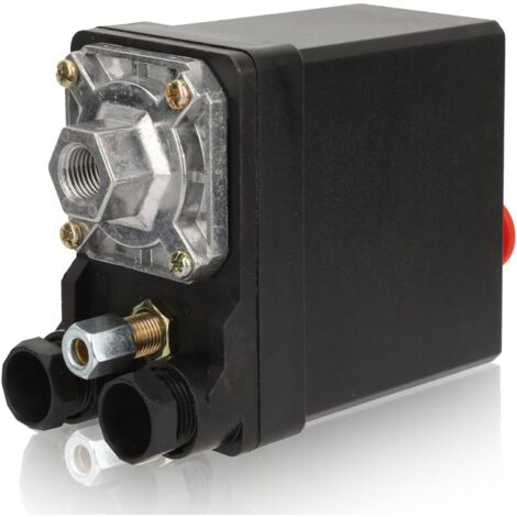 Compresseur d'air de commutateur de commande de pression à trou unique vertical 380V 75175psi de valve de commande de commutateur de pression pour le compresseur d'air