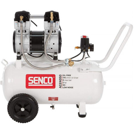 Compresseur d'air discret SENCO AC24050 50 Litres