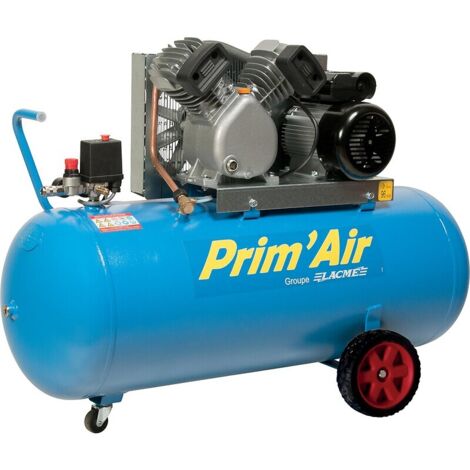 Compresseur d'air électrique 150 litres 3 CV - Prim’Air VM 21/150 - LACME