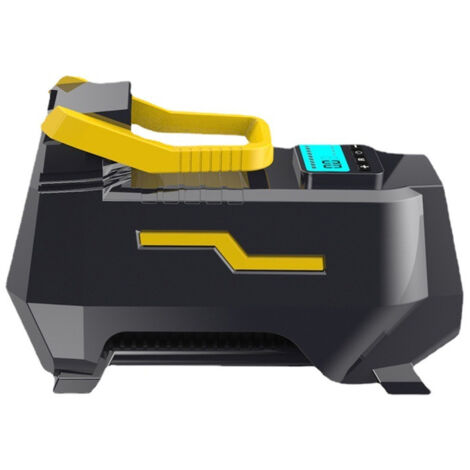 Compresseur d'air électrique portable 150 PSI, pompe à air numérique, alimentation CC 12 V et CA 220 V, mini-pompe à vélo avec lumière LED et écran LCD pour voitures, vélos, motos, ballons, etc. Noir