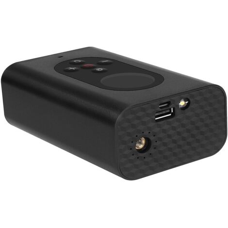 Compresseur d'air électrique portable avec manomètre et lampe LED, batterie externe rechargeable par USB, arrêt automatique, 150 psi, 4000 mAh