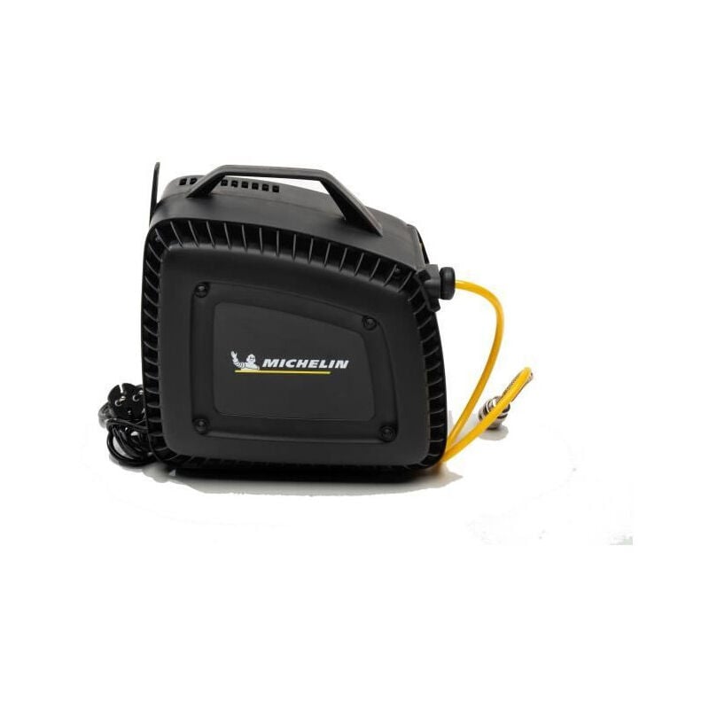 Compresseur d'air Mural - michelin - mblgo kg - Sans cuve - 1,5 cv - 8 Bar - Avec Enrouleur Intégré