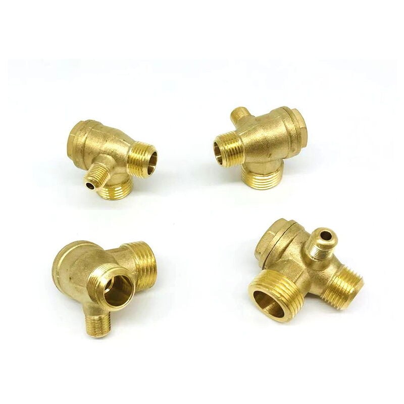 Compresseur d'air pompe à Air 1,1 kw, machine sans huile, accessoires en ligne directe, valve unidirectionnelle, clapet anti-retour 101620 mm avec