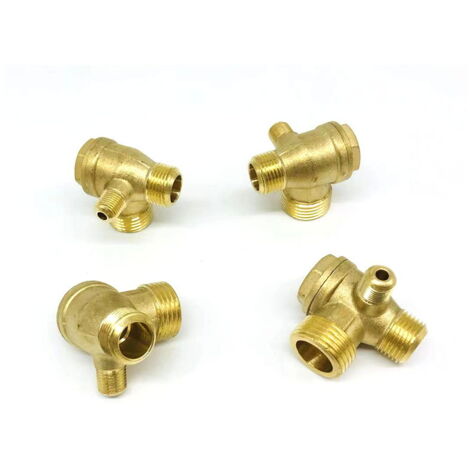 Compresseur d'air pompe à Air 1,1 kw, machine sans huile, accessoires en ligne directe, valve unidirectionnelle, clapet anti-retour 101620 mm avec chanfrein（4 PCS)