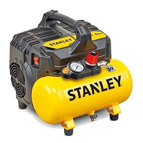Compresseur d'air portable 6 lt Stanley DST 100/8/6 silencieux