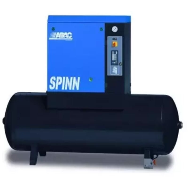 Compresseur d'air rotatif à vis réservoir 270 litres 7,5 cv Abac