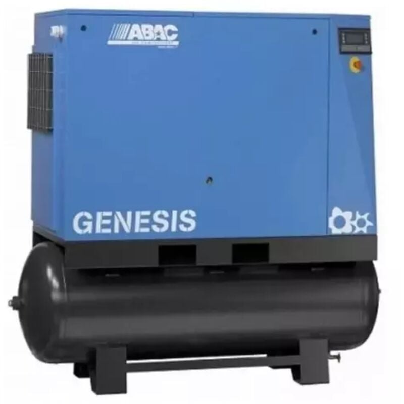 Compresseur d'air rotatif à vis 500 litres 30 cv triphasé 8 bar Abac