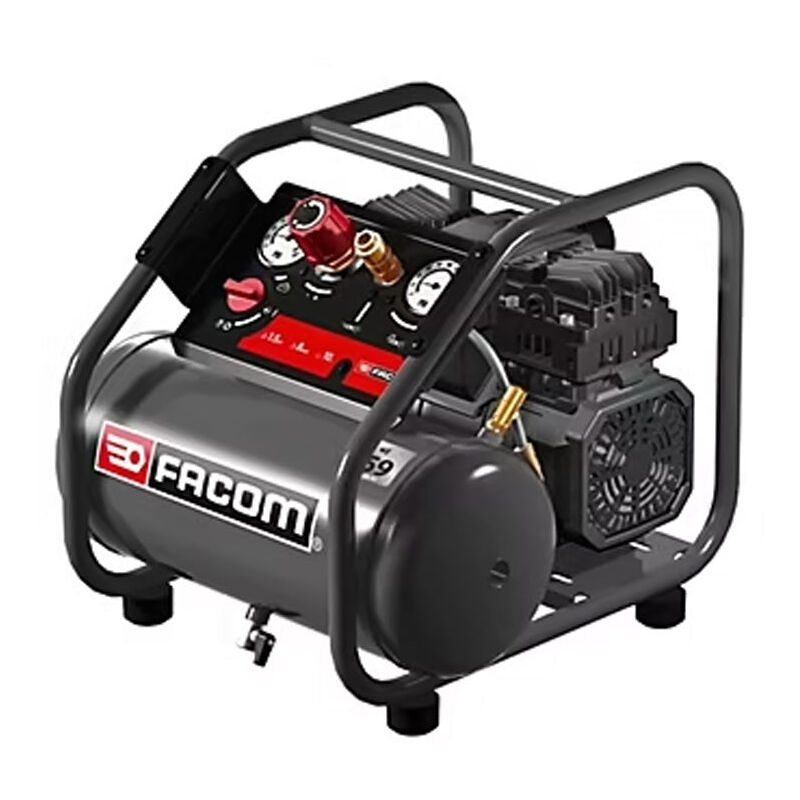Compresseur d'air structure de chantier silencieux Facom 1.6 HP