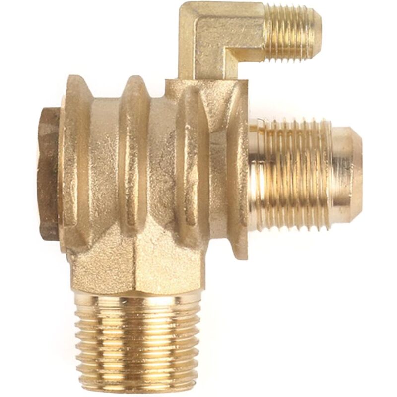 Compresseur d'air unidirectionnel pour pompes à air - Accessoires de tuyaux - Filetage mâle - 3 ports de rechange