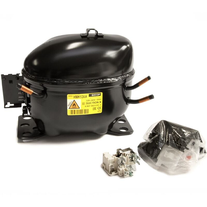 Reporshop - Compresseur secp HMK12AA R600 220V 1 / 4CV Basse température 11.2cm3