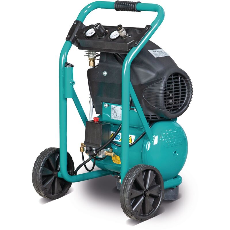 Aircraft - Compresseur de chantier mobile cuve 10 l 1,5 kW / 2 Ch 155 L/min 10 bars 230V compact-air 265/10 e