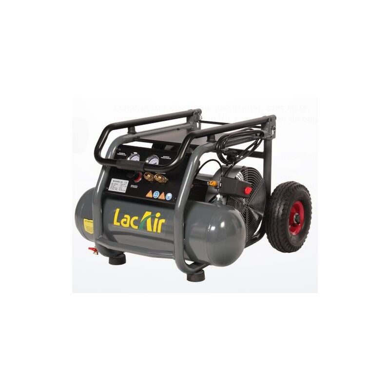 Compresseur de chantier monophasé bicylindre en v Maxair 19.5m³/h Lacme 460820