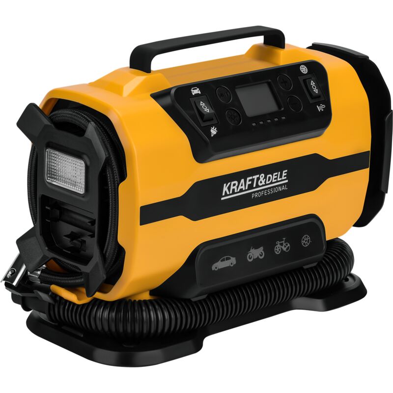 Compresseur de voiture avec fonction lampe de poche 12/230V KD3441