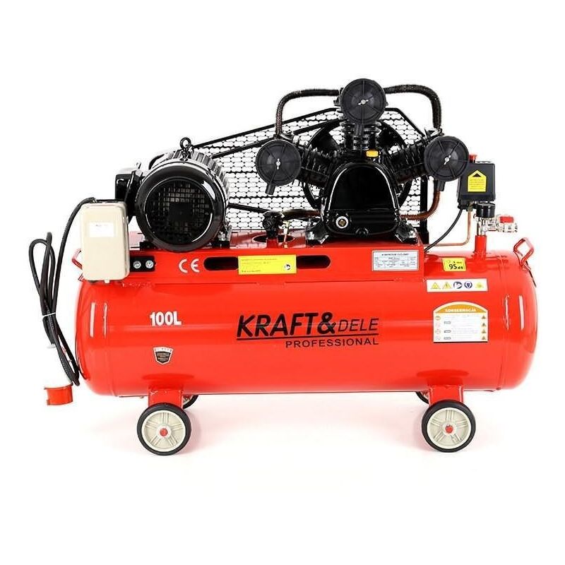 Compresseur D'huile 100l 3 Pistons