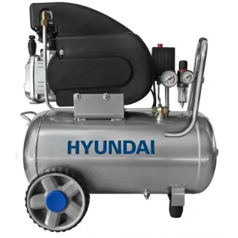 Compresseur électrique lubrifié Hyundai 24Lt avec filtre séparateur 2Hp moteur