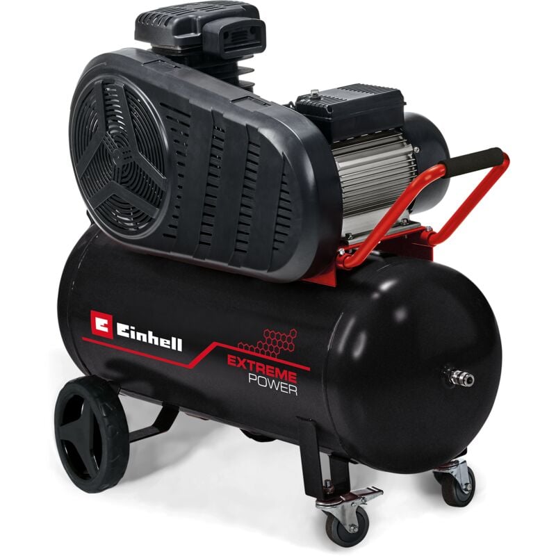 Compresseur te-ac 430/90/10 (3000 w, 2850 (1/min), 90 l, capacité d'aspiration 430 L/min) - Einhell