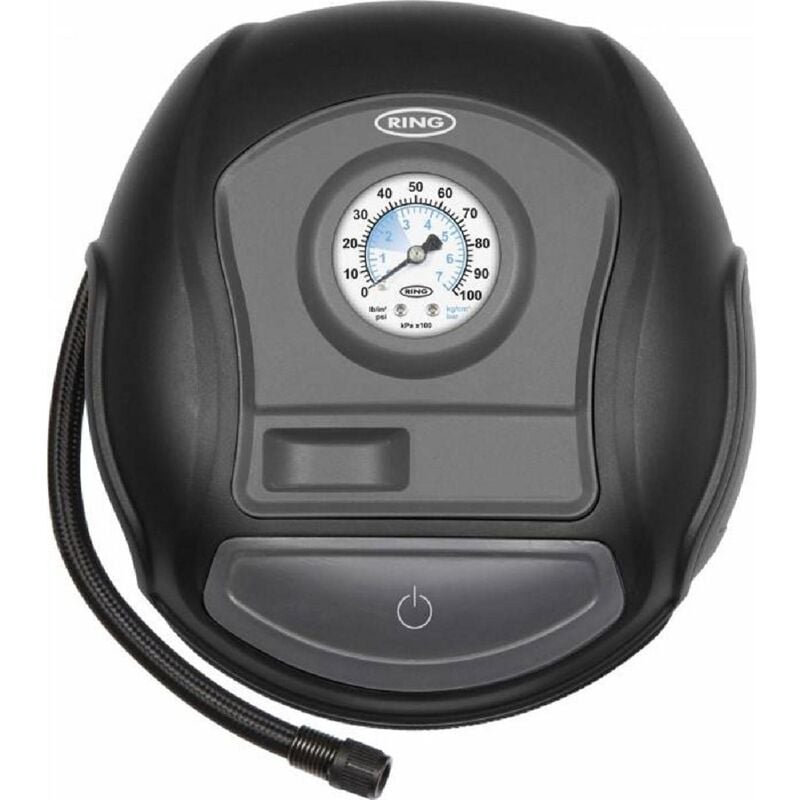 Ring - Compresseur Gonfleur RTC200 7 Bars avec manometre 12V