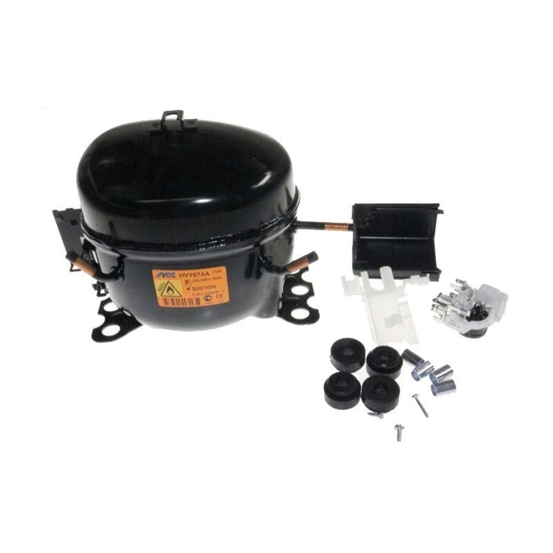 Brandt - compresseur HVY67AA 107W R600A pour refrigerateur ...