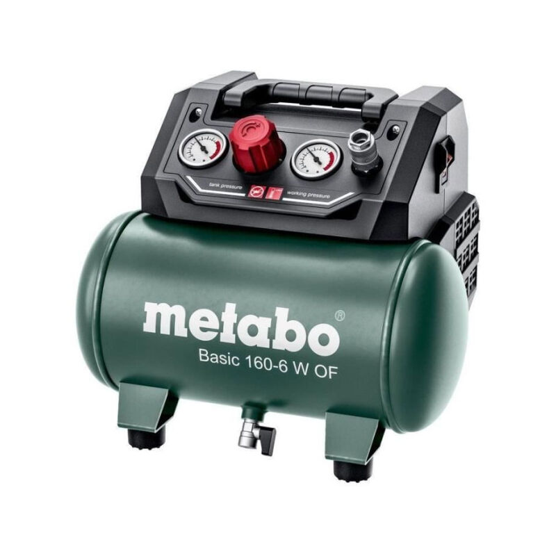 Metabo - Compresseur Basic 160-6 w of - 6 Litres - 900 w - 8 bar