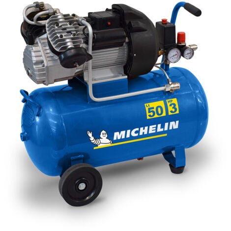 Compresseur Michelin 50 Litres 3 CV coaxial