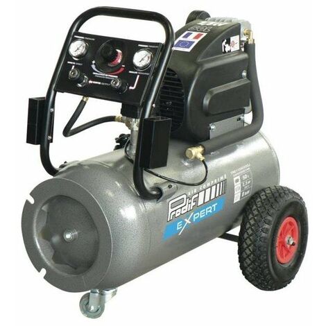 Compresseur Mobile 50 L - 230v Avec Tableau De Regulation