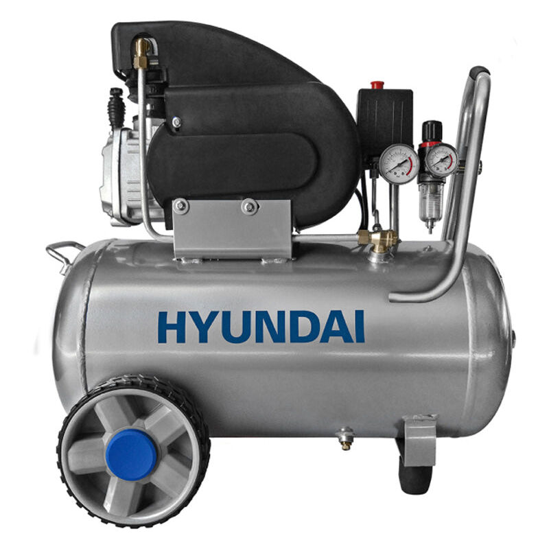 Hyundai - Compresseur monocylindre 2 hp 50 l 195 L/min H50CV-C