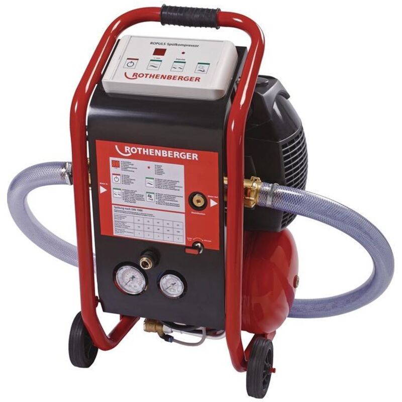 Rothenberger - Compresseur de rinçage roplus d pression de service max. 8 bar tension de réseau 230 v