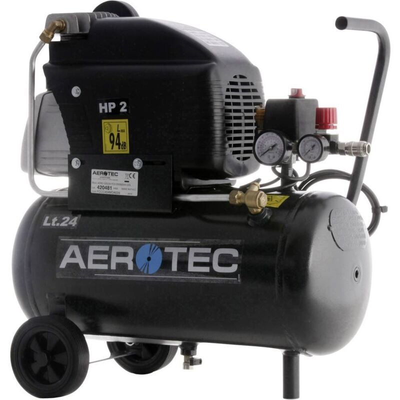 Compresseur pneumatique 24 l Aerotec 220-24FC