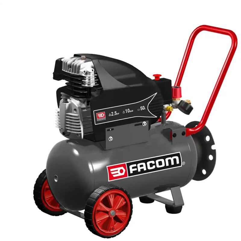 Compresseur Horizontal Facom 50 25 HP 10 bars - vue 3