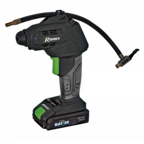 Compresseur r-bat20 batterie 20 Volts 2amp avec embouts