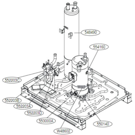 Compresseur (Repère 554160)