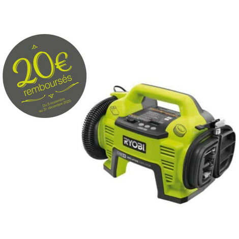 Compresseur RYOBI 18 V 10.3bars OnePlus - sans batterie ni chargeur R18I-0