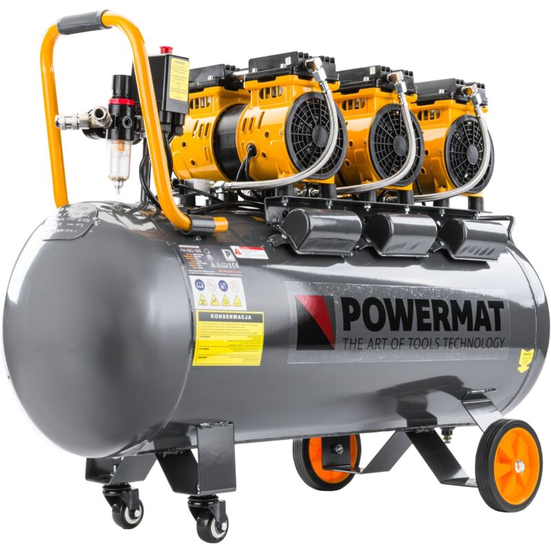 Compresseur Sans Huile 100 l 8 Bar