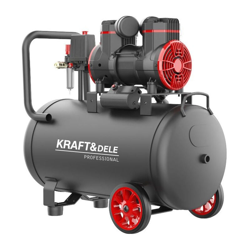 Jardibricodeco - Compresseur Sans Huile 50l / 1500w