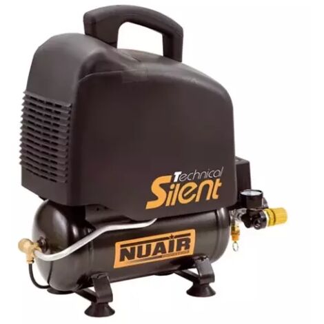 Compresseur sans huile 6 litres monophasé de 1 CV NUAIR