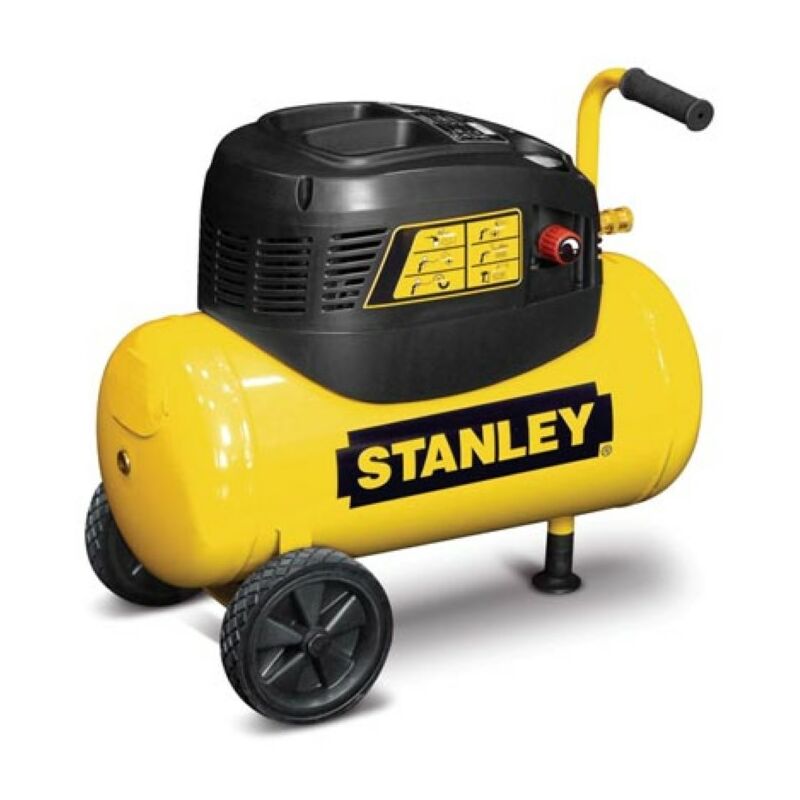 Stanley Compresseur, compresseur d'air sans huile, horizontal, 1.5 ch, 10