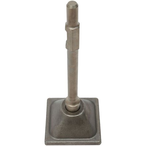 Compresseur SDS Hex Jack Hammer Masher, plaque anti-choc, outil pour compacter le béton, également pour marteau piqueur de démolition 15,24 x 15,24 x 40,64 cm