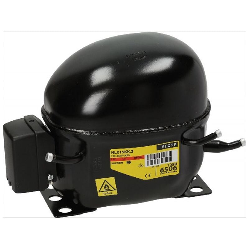 Compresseur secop NLX15KK.3 R600 220V 1 / 3CV Basse température 14,65cm3