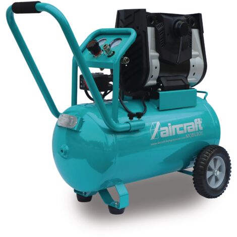 Compresseur silencieux sans huile 50L 1,3kW/1,76Ch 230L/min 10 bars 230V Aircraft SILENCE 231/50 OF E