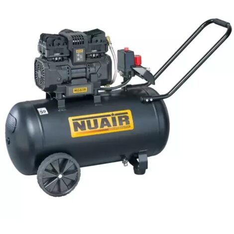 Compresseur SILTEK 50L sans huile silencieux NUAIR