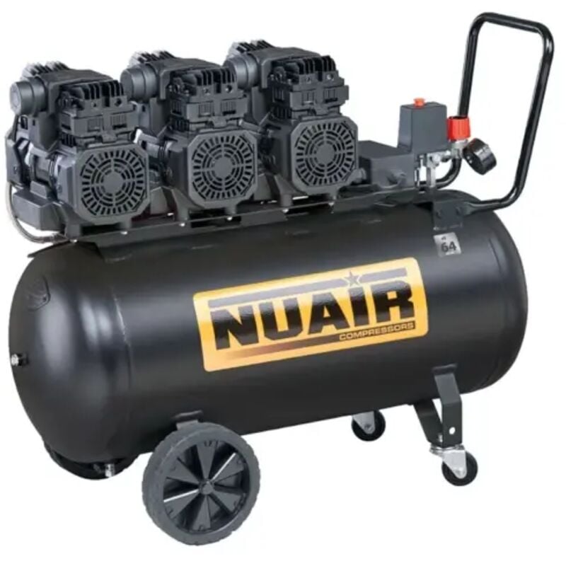 Compresseur siltek sans huile silencieux 4 cv Nuair