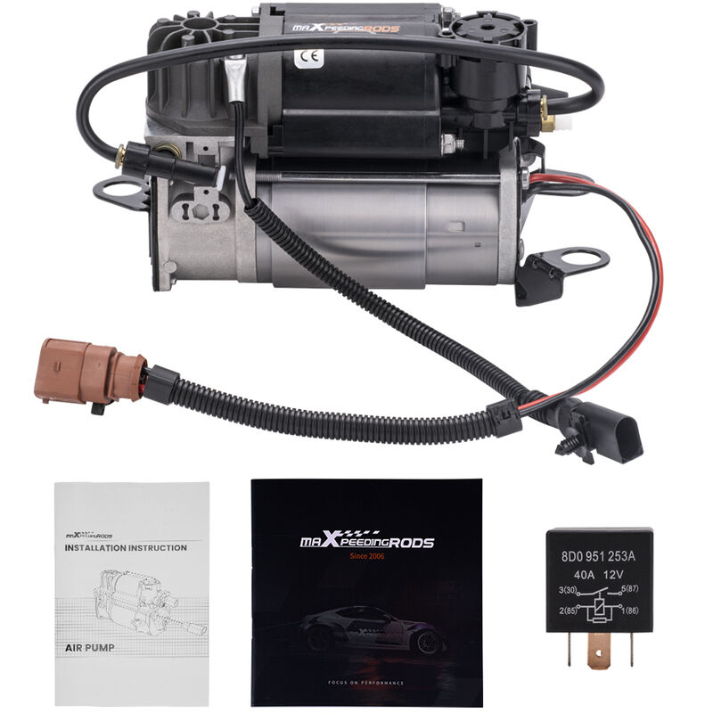 Maxpeedingrods - Compresseur Suspension Pneumatique régulation 4F0616006A for Audi A6/C6/4F neu