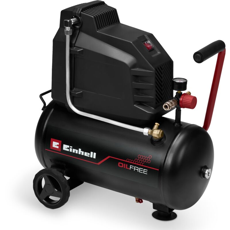 Einhell Compresseur TC AC 190248 I OF 8 bar max. cuve de 24 capacité de pompage de 190 /min sans lubrification - vue 2