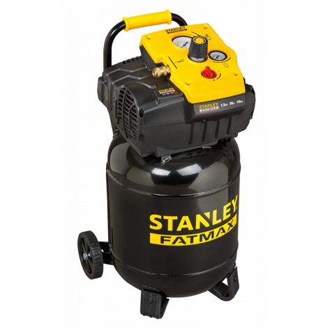 Compresseur vertical sans huile Fatmax 30 L, 10 bars, roues de 1,5 km - N/STF505